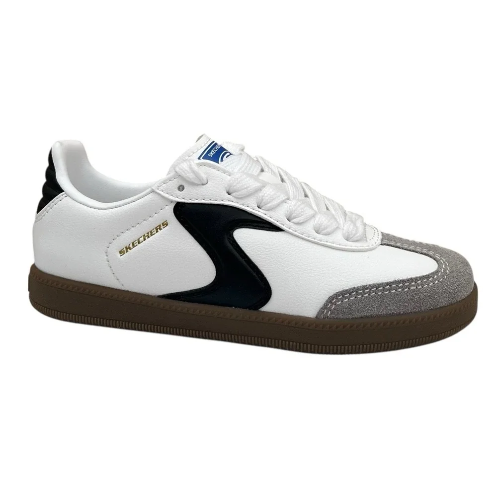 Skechers  Zinger Street Little Boys Athletic Casual Shoes 12 White Black Sneaker